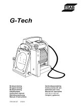 ESAB G Tech Manual do usuário