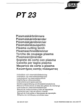 ESAB PT 23 Manual do usuário