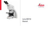 Leica Microsystems dm750 Manual do usuário