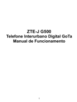 ZTE G500 Manual do usuário