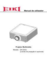 Eiki EK-625U Manual do usuário