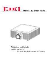 Eiki EK-815U Manual do usuário