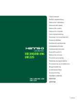 Hannspree HE 225 DPB Manual do usuário