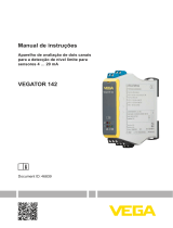 Vega VEGATOR 142 Instruções de operação