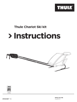 Thule Chariot Cross-Country Skiing Kit Manual do usuário