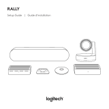 Logitech Rally ConferenceCam system Guia de instalação