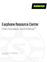 Shure Earphone-Resource-Center Guia de usuario