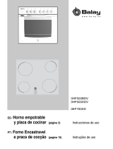 BALAY 3EF700XD Manual do usuário