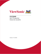 ViewSonic PX725HD Guia de usuario