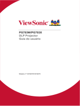 ViewSonic PG703X-S Guia de usuario