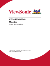 ViewSonic VG2748 Guia de usuario