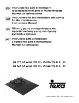 Teka IG 620 2G AI AL CI Manual do usuário
