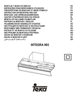 Teka INTEGRA 965 Manual do usuário