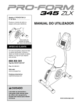 Pro-Form 345 Zlx Bike Manual do proprietário