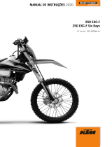 KTM 250 EXC-F Six Days 2020 Manual do proprietário