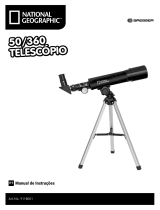 National Geographic 50/360 Telescope Manual do proprietário