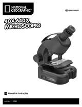 National Geographic 40-640x Microscope Manual do proprietário