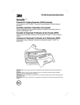 3M Versaflo™ Easy Clean PAPR Kit TR-600-ECK, 1 EA/Case Instruções de operação