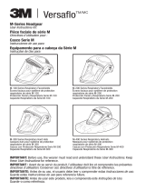 3M Versaflo™ RespM-Series Helmet Assemb Leather Shroud, Flame Resist Hlmt Cvr & Speedglas™ Weld Shield M-409SG, No ADF, 1 EA/Case Instruções de operação
