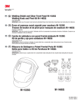 3M Versaflo™ RespM-Series Helmet Assemb Leather Shroud, Flame Resist Hlmt Cvr & Speedglas™ Weld Shield M-409SG, No ADF, 1 EA/Case Instruções de operação