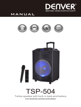 Denver TSP-505 Manual do usuário