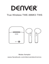 Denver TWE-36BLACKMK3 Manual do usuário