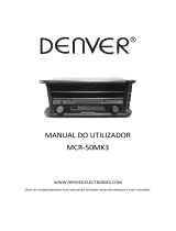 Denver MCR-50MK3 Manual do usuário