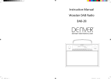 Denver DAB-28 Manual do usuário