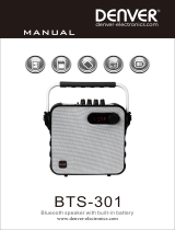 Denver BTS-301 Manual do usuário
