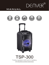 Denver TSP-300 Manual do usuário