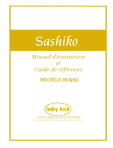 Baby Lock Sashiko Guia de usuario