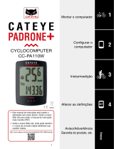Cateye Padrone+ [CC-PA110W] Manual do usuário