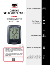 Cateye Velo Wireless+ [CC-VT235W] Manual do usuário