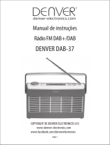 Denver DAB-37RED Manual do usuário