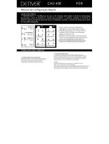 Denver CAU-438MK2 Manual do usuário