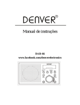 Denver DAB-46WHITE Manual do usuário