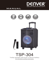 Denver TSP-304 Manual do usuário