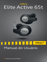 Jabra Elite Active 65t - Titanium Black Manual do usuário