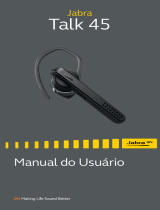 Jabra Talk 45 - Silver Manual do usuário