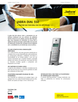 Jabra DIAL 550 Ficha de dados