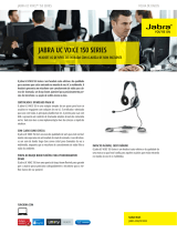 Jabra UC Voice 150 MS Mono Ficha de dados