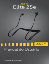 Jabra Elite 25e (Silver) Manual do usuário