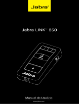 Jabra Link 850 Manual do usuário