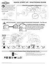 Simplicity PORTABLE GENERATOR, BRIGGS & STRATTON 7/8K MODELS 030624A-00, 030625A-00 Guia de instalação rápida