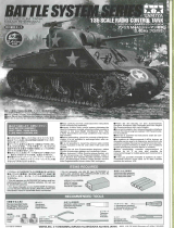 Tamiya 1/35 U.S. M4A3 Sherman Manual do proprietário