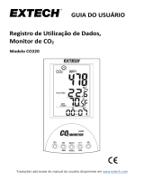 Extech Instruments CO220 Manual do usuário