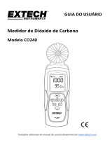 Extech Instruments CO240 Manual do usuário