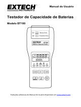 Extech Instruments BT100 Manual do usuário