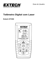Extech Instruments DT200 Manual do usuário