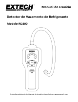 Extech Instruments RD200 Manual do usuário